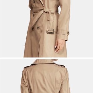 Lauren Ralph Lauren Belted Water
Resistant Trench Coat, Created